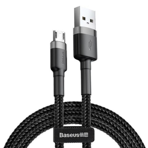 Kabel przewód USB - micro USB 200cm Baseus CAMKLF-CG1 Quick Charge 1.5A z obsługą szybkiego ładowania Baseus