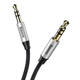 Kabel przewód audio AUX wtyk - wtyk jack 3.5 mm stereo Baseus CAM30-BS1 100cm Baseus