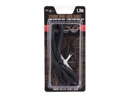 Kabel stereo Natec Extreme Media minijack->minijack M/M 1,2m (blister) Natec