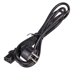 Kabel zasilający Akyga AK-PC-01A IEC C13 CEE 7/7 230V/50Hz 1,5m AKYGA