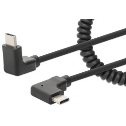 Kabel zasilający Manhattan USB-C 60W/3A do szybkiego bezpiecznego ładowania Manhattan