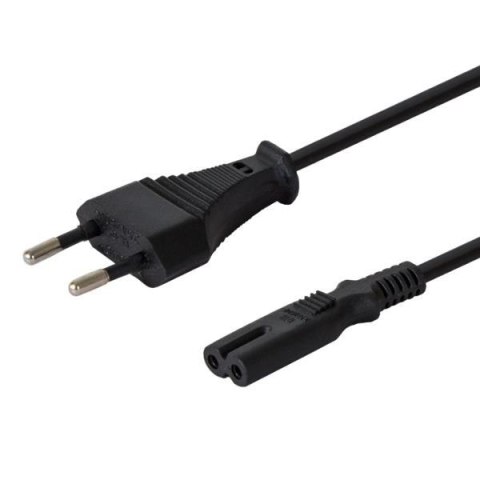 Kabel zasilający SAVIO CL-100 2pin, 1,8m Savio Kabel zasilający SAVIO CL-100 2pin, 1,8m Savio