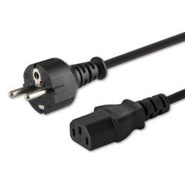 Kabel zasilający Savio CL-138 Schuko (M) - IEC C13 1,8m Savio