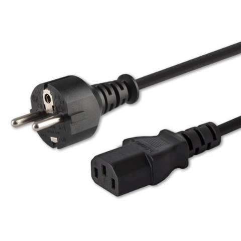 Kabel zasilający Savio CL-138 Schuko (M) - IEC C13 1,8m Savio Kabel zasilający Savio CL-138 Schuko (M) - IEC C13 1,8m Savio