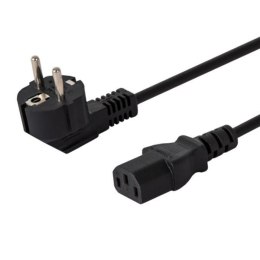 Kabel zasilający Savio CL-146 3,0m Schuko męski - IEC C13 Savio