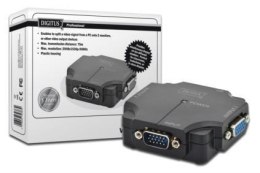 Mini Splitter VGA DIGITUS DS-41120-1 2-portowy, 350MHz 1920x1080p FHD Digitus