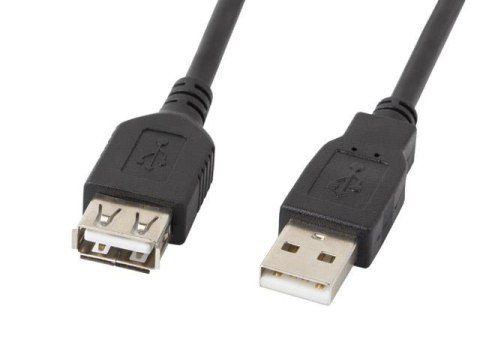 Przedłużacz USB 2.0 Lanberg AM-AF 5m czarny LANBERG Przedłużacz USB 2.0 Lanberg AM-AF 5m czarny LANBERG