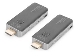 Przedłużacz/Extender DIGITUS HDMI bezprzewodowy 50m 1080p 60Hz FHD 5GHz, audio (zestaw) Digitus