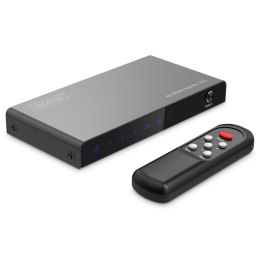 Przełącznik/Switch DIGITUS HDMI 3x1, 4K/60Hz UHD z HDR, 18 Gbps, HDCP 2.2 Digitus