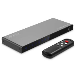 Przełącznik/Switch DIGITUS HDMI 5x1, 8K/60Hz (4:4:4) z HDR, 48 Gbps, HDCP 2.3 Digitus