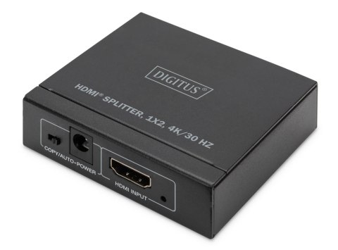 Rozdzielacz/Splitter HDMI DIGITUS 2-portowy 4K/30Hz EDID HDCP1.4 Digitus Rozdzielacz/Splitter HDMI DIGITUS 2-portowy 4K/30Hz EDID HDCP1.4 Digitus