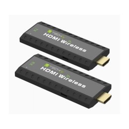 Extender bezprzewodowy Techly HDMI FullHD 1080p*60Hz 5.8GHz do 50m Mini Techly