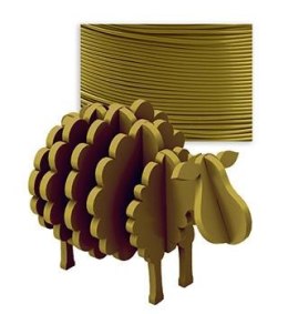 Filament do drukarek 3D Banach PLA 1kg - złoty Banach 3D