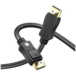 Kabel DisplayPort Techly2.1 4K*120Hz 2m 54G czarny Techly