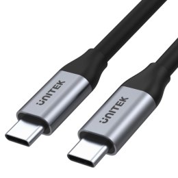 Kabel USB Unitek C14091ABK USB-C - USB-C M/M 5Gbps, 4K@60Hz, 20V/2A, 2m Unitek