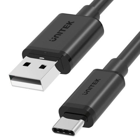 Kabel USB Unitek Y-C481BK USB-A — USB-C, krótki, 0,5m Unitek Kabel USB Unitek Y-C481BK USB-A — USB-C, krótki, 0,5m Unitek