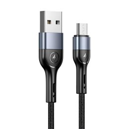 Kabel USB Usams U55 microUSB 1m czarny USAMS