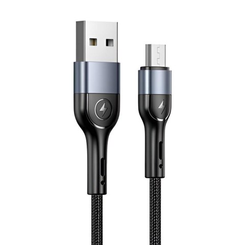 Kabel USB Usams U55 microUSB 1m czarny USAMS