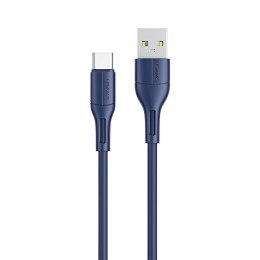 Kabel USB Usams U68 USB-C 1m Fast Charge -niebieski USAMS
