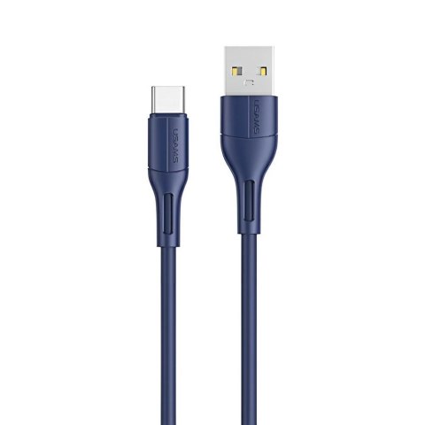 Kabel USB Usams U68 USB-C 1m Fast Charge -niebieski USAMS