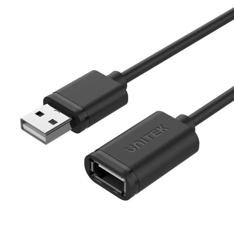 Kabel Unitek Y-C417GBK przedłużacz USB 2.0 AM-AF 3,0m Unitek Kabel Unitek Y-C417GBK przedłużacz USB 2.0 AM-AF 3,0m Unitek