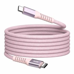 Kabel Verbatim USB-C(M) - USB-C(M) 1,2m, 60W, PD, różowy Verbatim