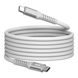 Kabel Verbatim USB-C(M) - USB-C(M) 1,2m, 60W, PD, szary Verbatim