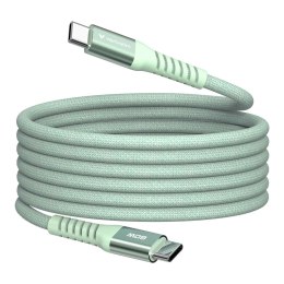 Kabel Verbatim USB-C(M) - USB-C(M) 1,2m, 60W, PD, zielony Verbatim