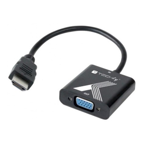 Konwerter/Adapter Techly HDMI/VGA D-Sub 1920x1200 M/F Techly Konwerter/Adapter Techly HDMI/VGA D-Sub 1920x1200 M/F Techly