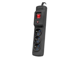 Listwa zasilająca Armac Multi M3 3m 3x PL czarny ARMAC