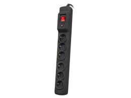 Listwa zasilająca Armac Multi M6 10m 6 gniazd czarna ARMAC