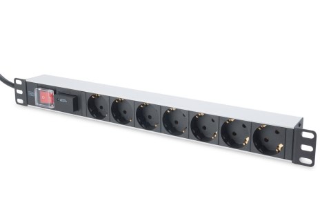 Listwa zasilająca DIGITUS 19" 1U 7 gniazd 16A 2m Digitus Listwa zasilająca DIGITUS 19" 1U 7 gniazd 16A 2m Digitus