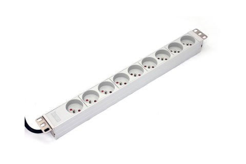 Listwa zasilająca DIGITUS 19", 1U, 9 gniazd, 16A, 1,8m Digitus Listwa zasilająca DIGITUS 19", 1U, 9 gniazd, 16A, 1,8m Digitus
