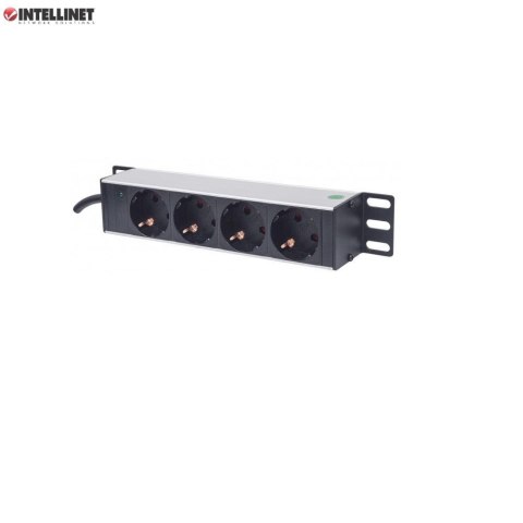 Listwa zasilająca Intellinet Rackowa 10" 1U, 4 gniazda 1,8m Intellinet Listwa zasilająca Intellinet Rackowa 10" 1U, 4 gniazda 1,8m Intellinet