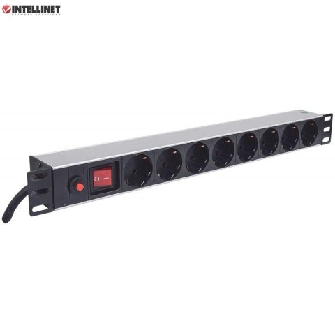 Listwa zasilająca Intellinet Rackowa 19" 1U, 8 gniazd Schuko, 3m Intellinet Listwa zasilająca Intellinet Rackowa 19" 1U, 8 gniazd Schuko, 3m Intellinet
