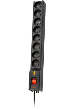 Listwa zasilająca Lestar LX 810 5m czarna Lestar