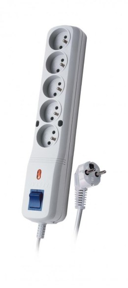 Listwa zasilająca Lestar LV-530W 5W 1,5m szara Lestar