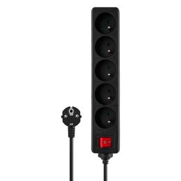 Listwa zasilająca Savio LZ-03, 5 gniazd 5m Savio