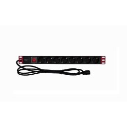 Listwa zasilająca Techly Rack 1U, 8xSchuko 2m Techly