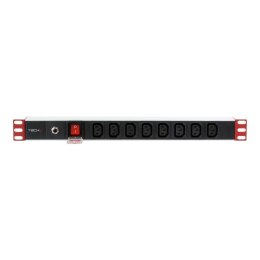 Listwa zasilająca Techly Rackowa 1U 4 8xC13 2m Techly