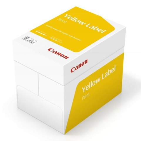 Papier ksero Canon Yellow Label Print A4 80g - Karton 5x ryza (2500 arkuszy) Matowy Canon Papier ksero Canon Yellow Label Print A4 80g - Karton 5x ryza (2500 arkuszy) Matowy Canon
