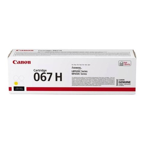 Toner Canon CRG-067HY Yellow Canon