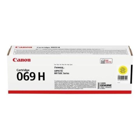 Toner Canon CRG-069HY Yellow Canon Toner Canon CRG-069HY Yellow Canon