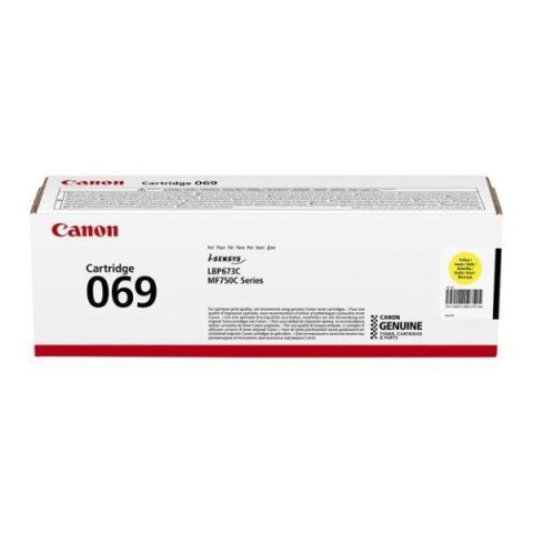 Toner Canon CRG-069Y Yellow Canon Toner Canon CRG-069Y Yellow Canon