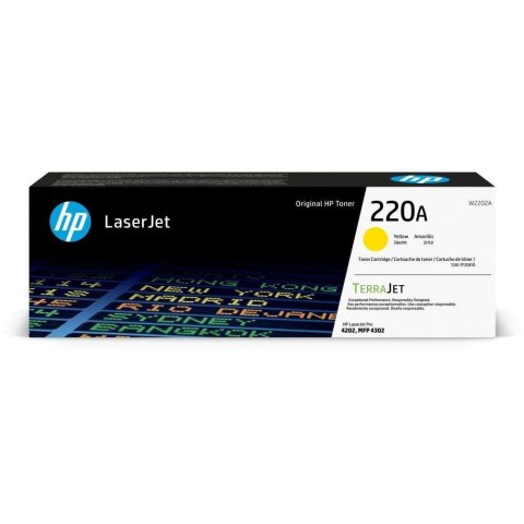 Toner HP 220A (W2202A) Yellow 1800str. HP Toner HP 220A (W2202A) Yellow 1800str. HP