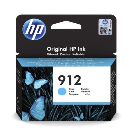 Tusz HP 912 Cyan (3YL77AE) HP Tusz HP 912 Cyan (3YL77AE) HP