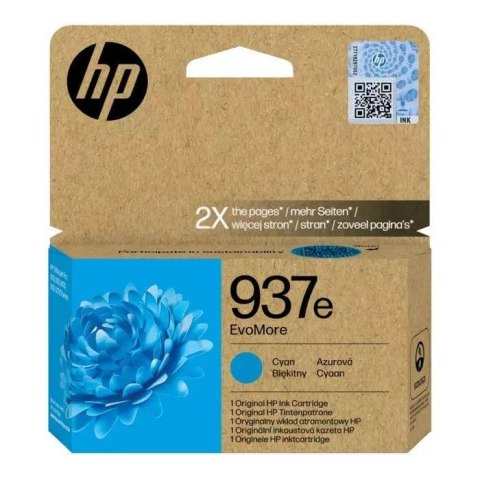 Tusz HP 937e Cyan EvoMore HP Tusz HP 937e Cyan EvoMore HP