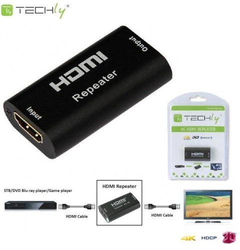 Wzmacniacz sygnału/Extender Techly HDMI 1080p 40m Techly