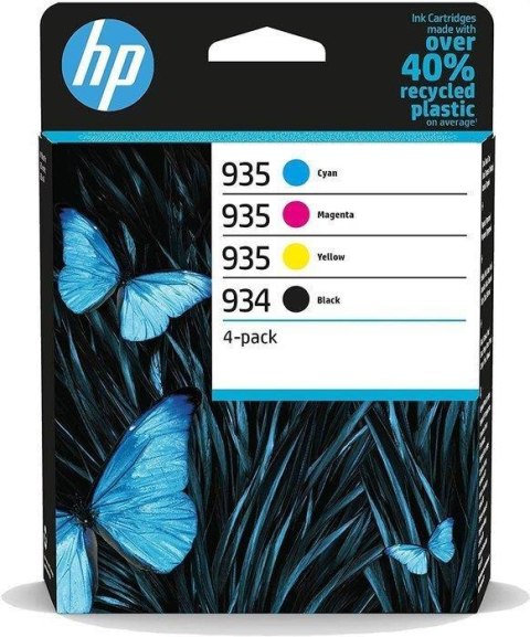 Zestaw tuszów HP 934/935 CMYK (6ZC72AE) HP Zestaw tuszów HP 934/935 CMYK (6ZC72AE) HP