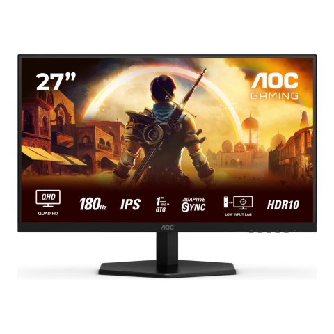 Monitor AOC 27" Q27G42XE Fast IPS QHD 180Hz 2xHDMI DP głośniki AOC Monitor AOC 27" Q27G42XE Fast IPS QHD 180Hz 2xHDMI DP głośniki AOC